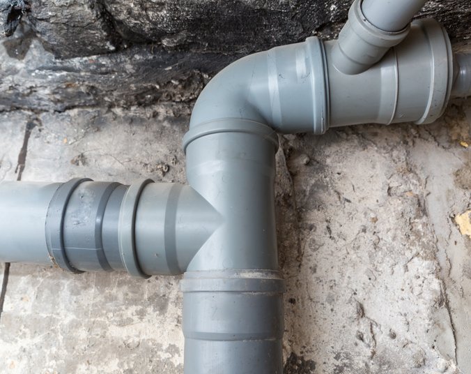 kloakrør ved kloakering